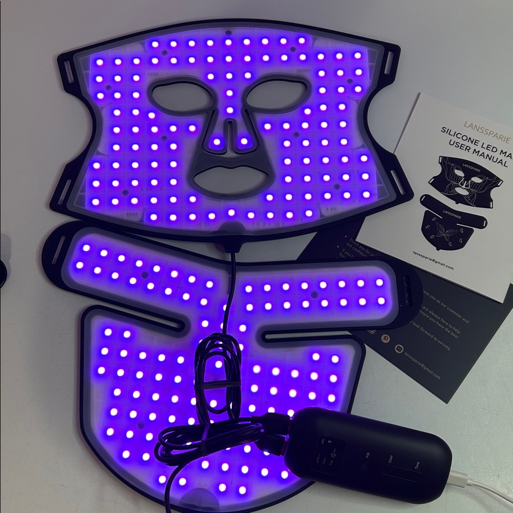7-IN-1 Color LED Face And Neck Mask Light Therapy - Picture 13 of 16